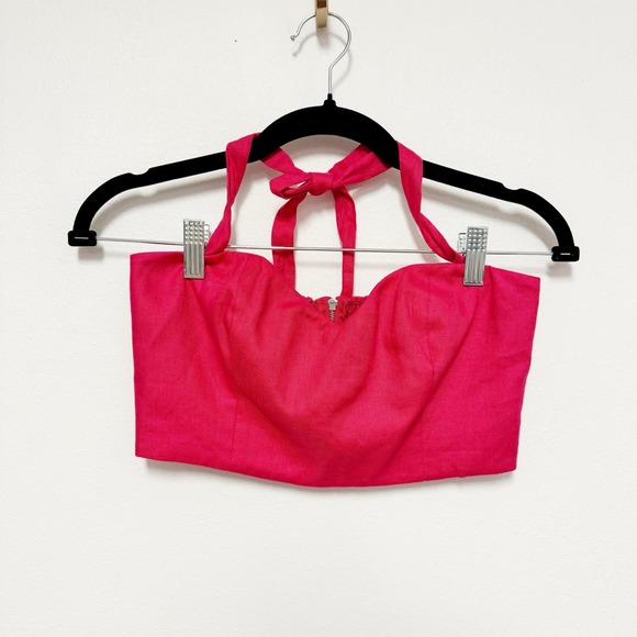 NWOT Reformation Orzo Two Piece Linen set - Picture 5 of 15